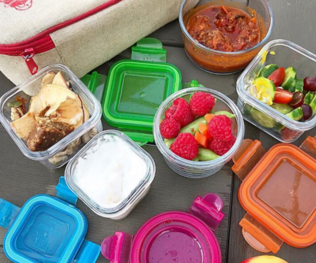 Wean Green Lunch Cube reusable lunch containers